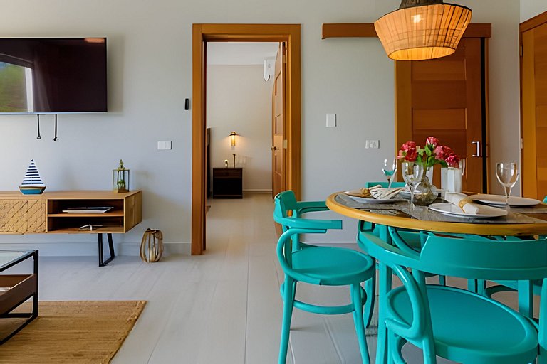 Totalmente equipado/playa/wifi/piscina